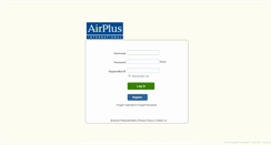 Desktop Screenshot of airplus.wrightexpresscorpcard.com